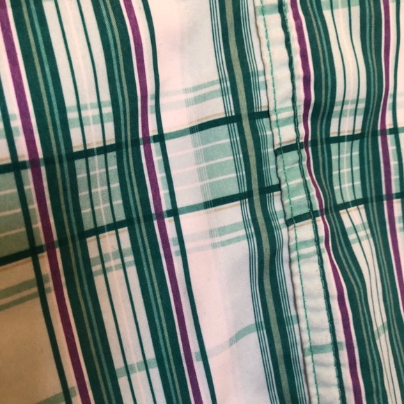 Billabong Junior’s Long Plaid Boardshorts - Picture 5 of 7